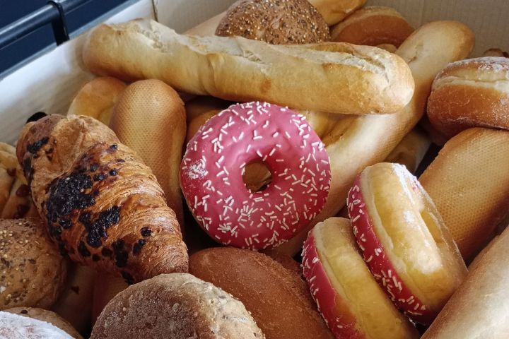 Free Bread and Pastries Available from the QMC